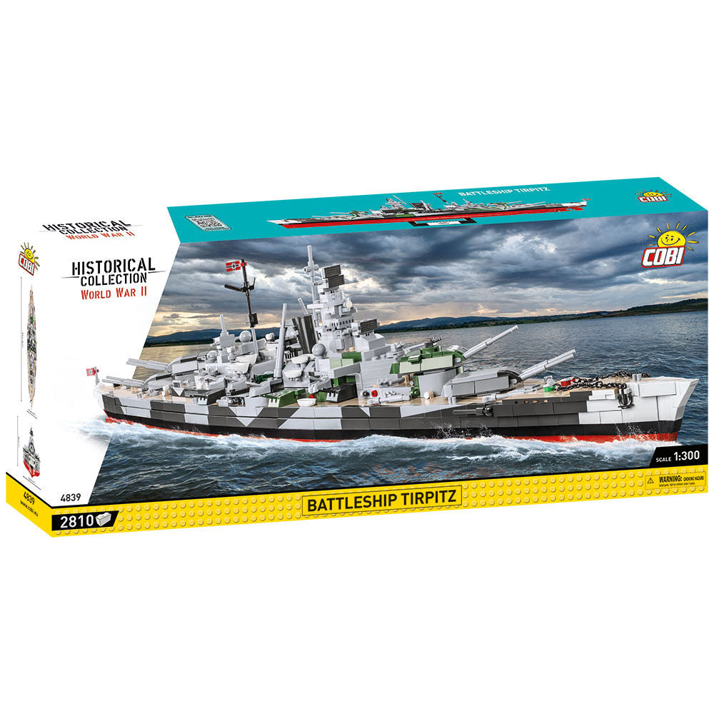 COBI Battleship Tirpitz: Set #4839 – COBI Official Store