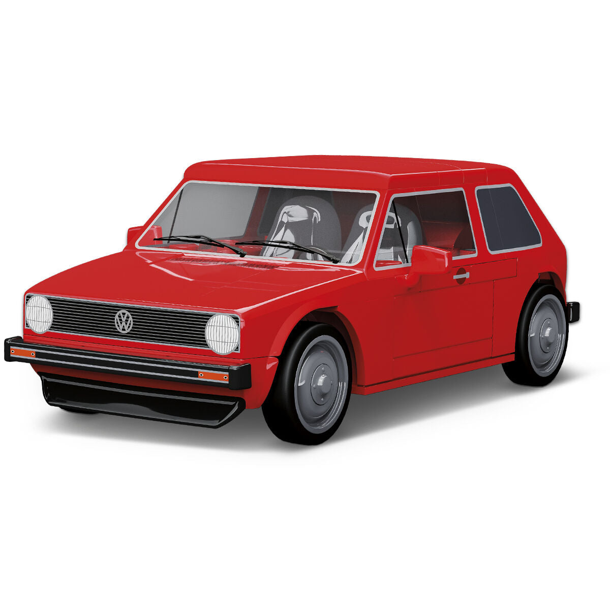 Voiture rouge COBI Volkswagen Golf (1974-1983) : SET #24613