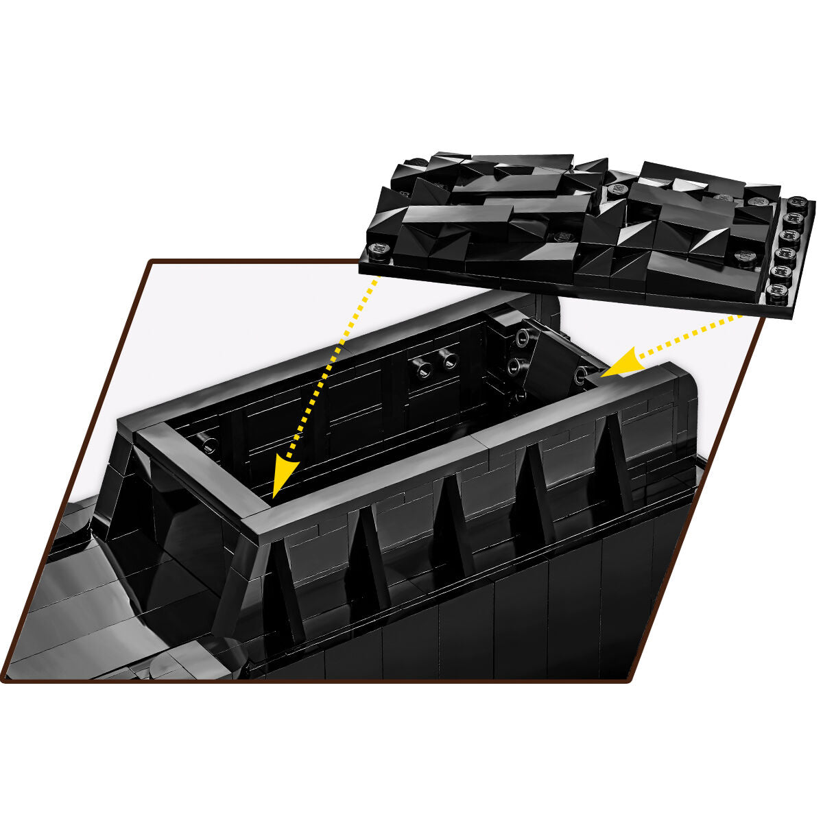 Locomotora de vapor COBI EDICIÓN EJECUTIVA DR BR 03 Tren y grúa acuática: Set n.° 6286