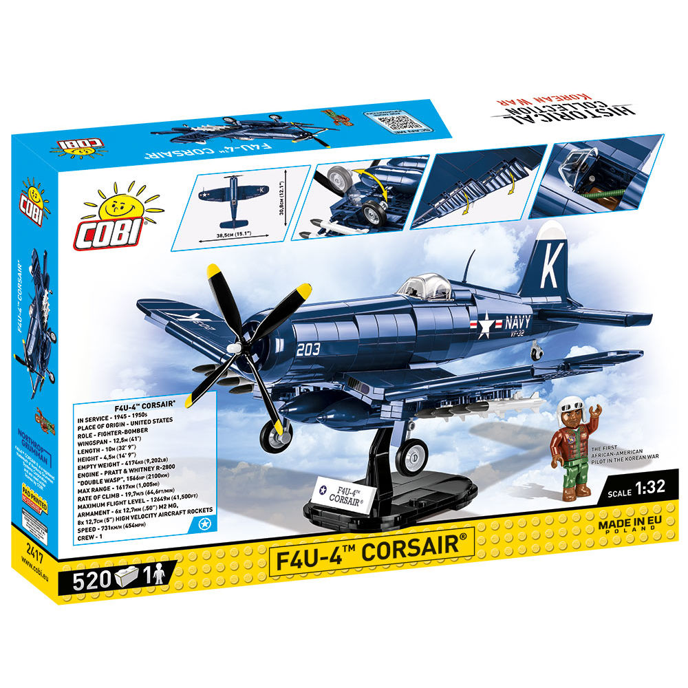 Avión Corsair COBI F4U-4: Colección n.° 2417