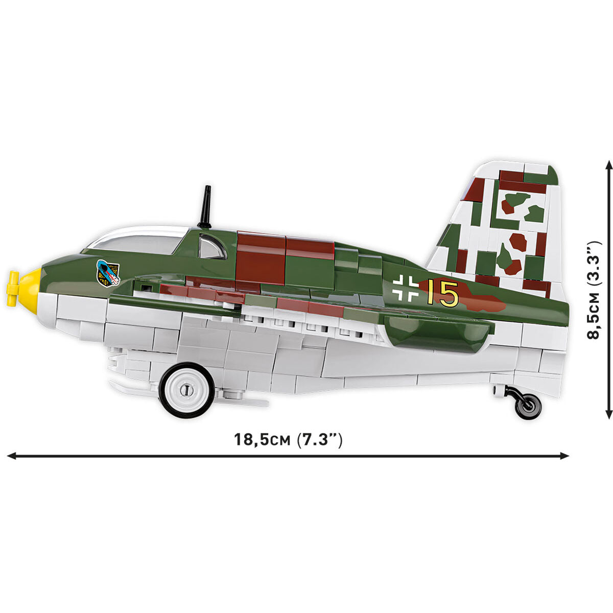Caza a reacción COBI Messerschmitt Me 163B Komet: Serie n.° 5766