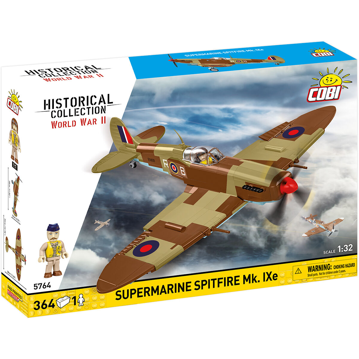 COBI Supermarine Spitfire Mk. IXe Fighter: Set #5764