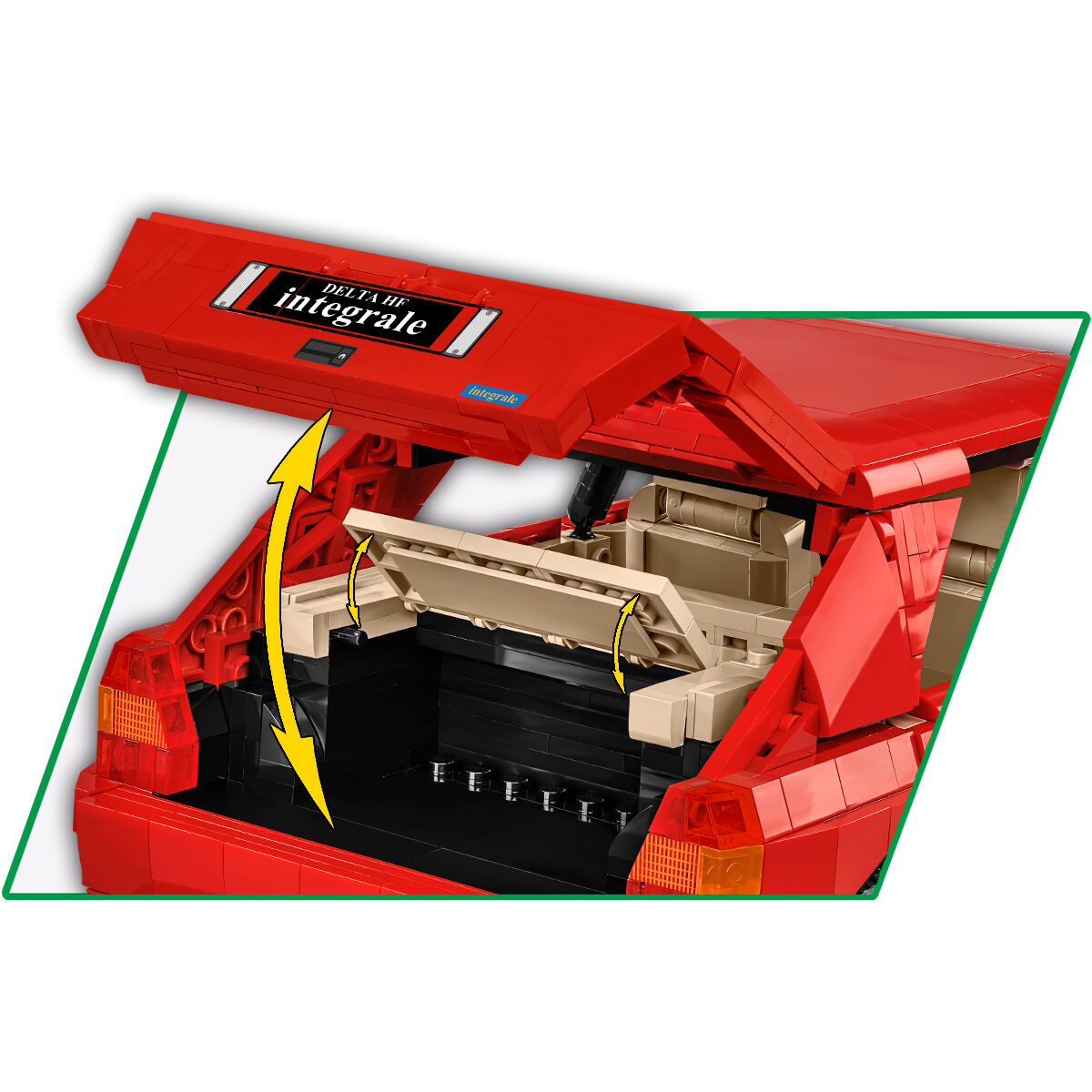 Coche COBI Lancia Delta HF Integrale (1:12): Set #24357