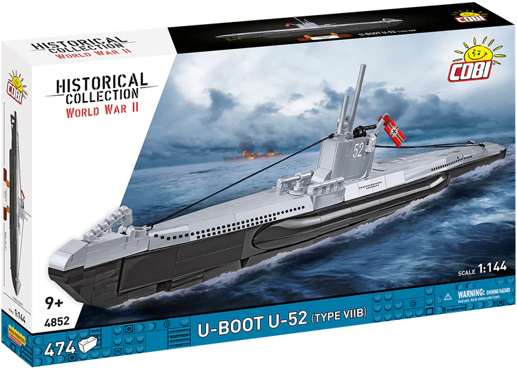 COBI Sommergibile U-Boot U-52 (Tipo VIIB): SET #4852