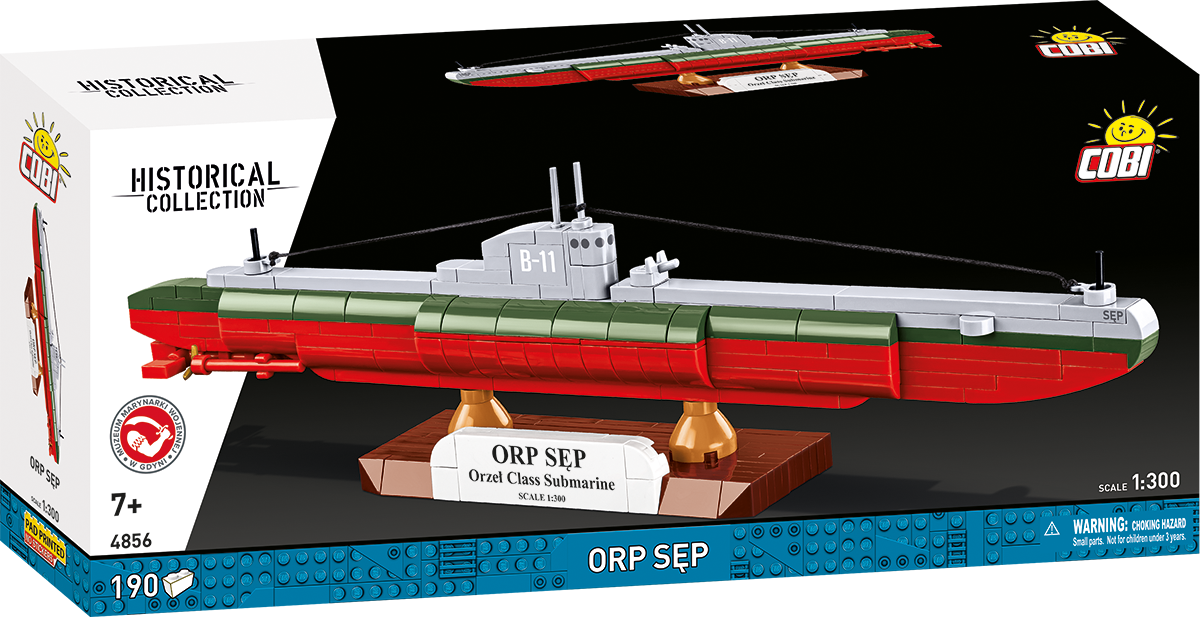 Sottomarino COBI ORP Sęp: Set #4856