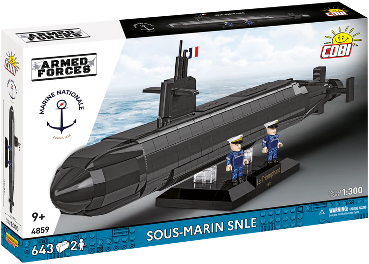 Sottomarino COBI Sous-Marin SNLE: Set #4859