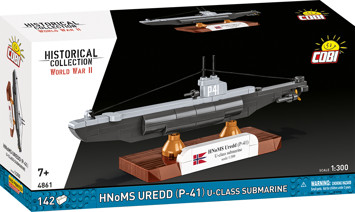 COBI HNoMS Uredd (P-41) U-Class Submarine : Set #4861