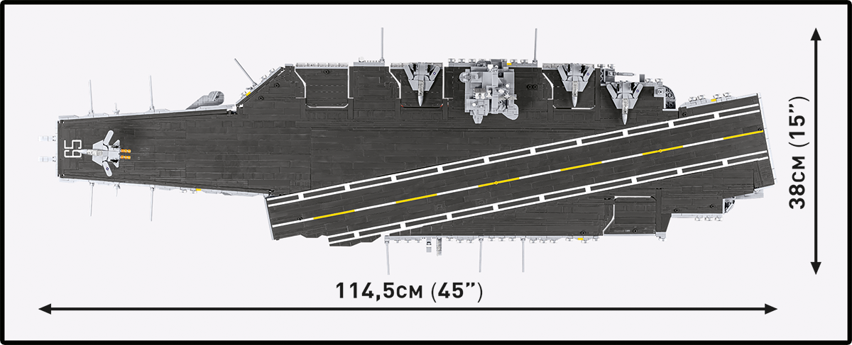 COBI CVN-65 Aircraft Carrier: Set #4869