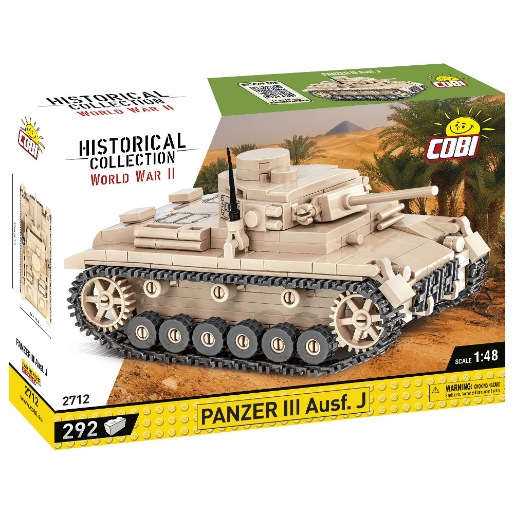 COBI Panzer III Ausf. J Tank 1:48: Set #2712 – COBI Official Store