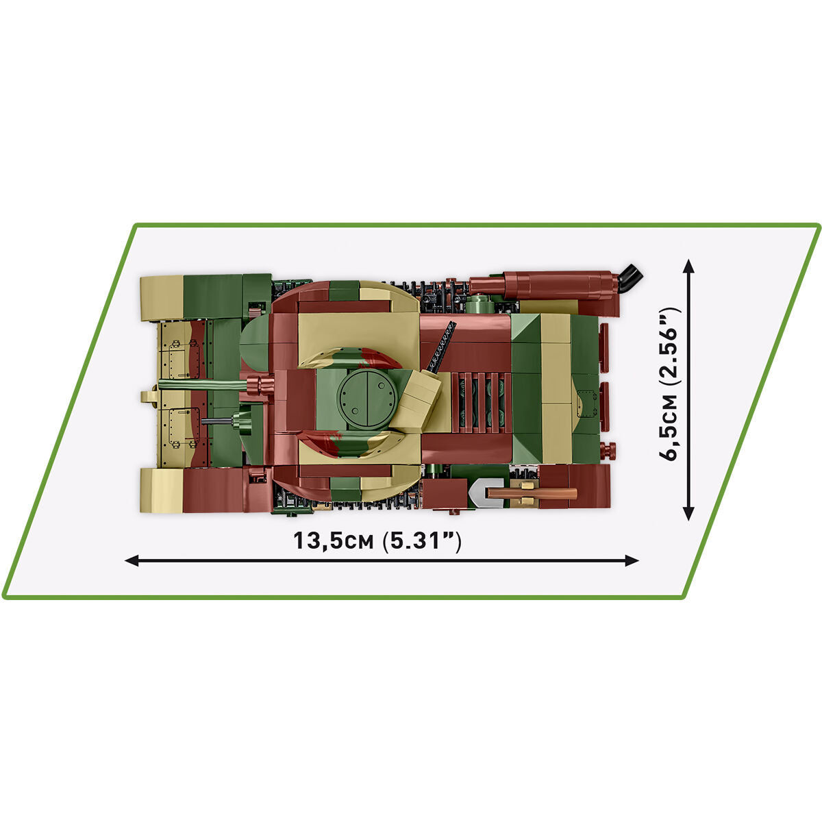 Tanque COBI Tipo 95 Ha-Go: Set n.° 3115