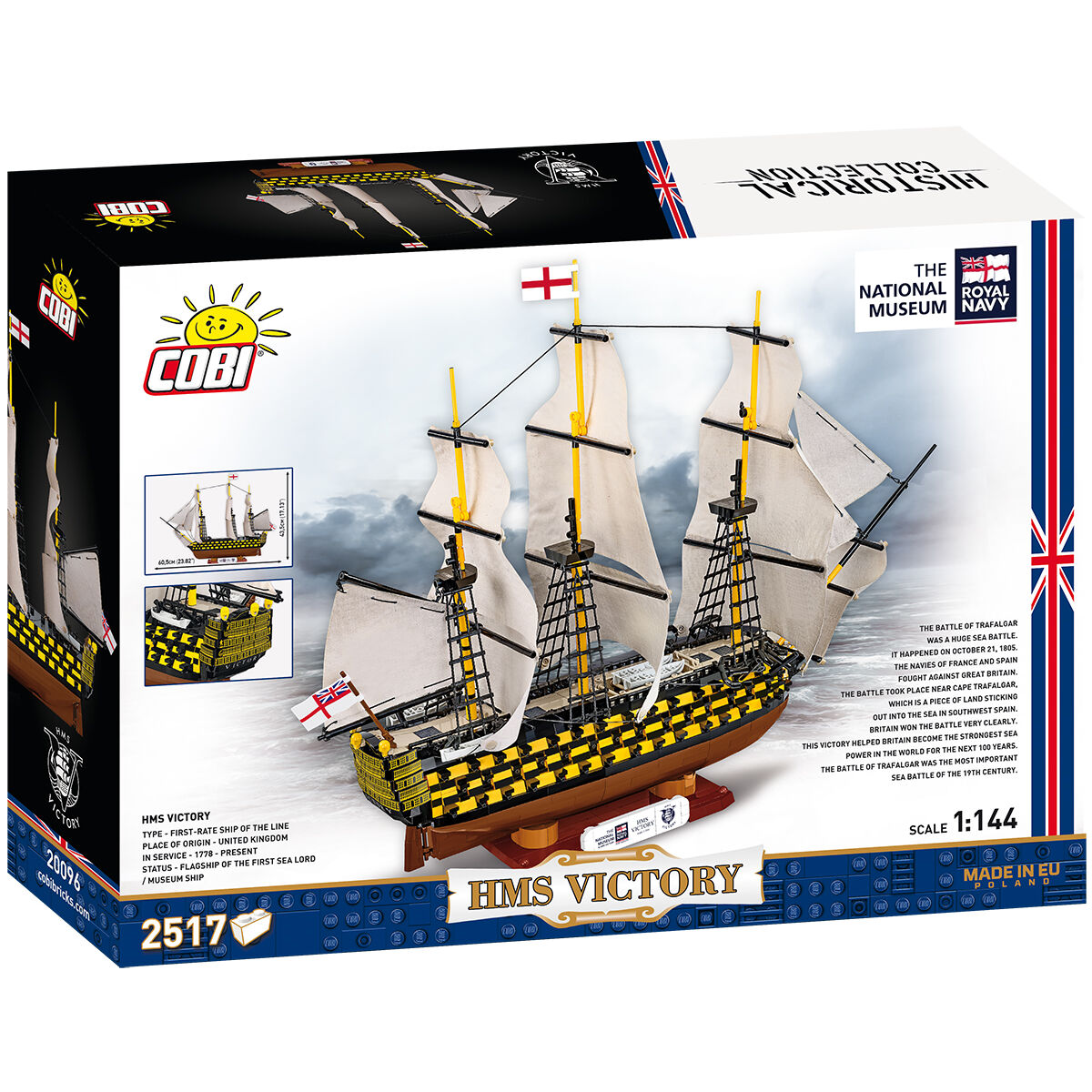 COBI HMS Victory: Conjunto n.° 20096