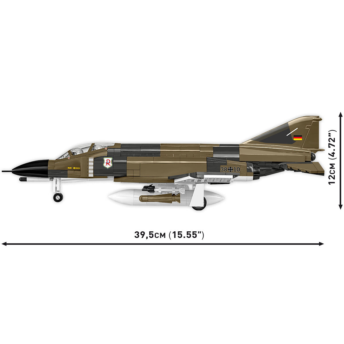 COBI F-4F Phantom II Jet Fighter: Set #5898