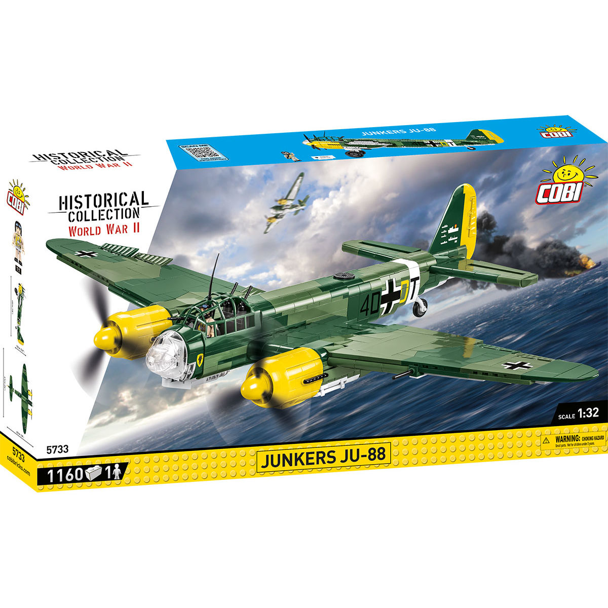 COBI Junkers JU-88: Set #5733 – COBI Official Store