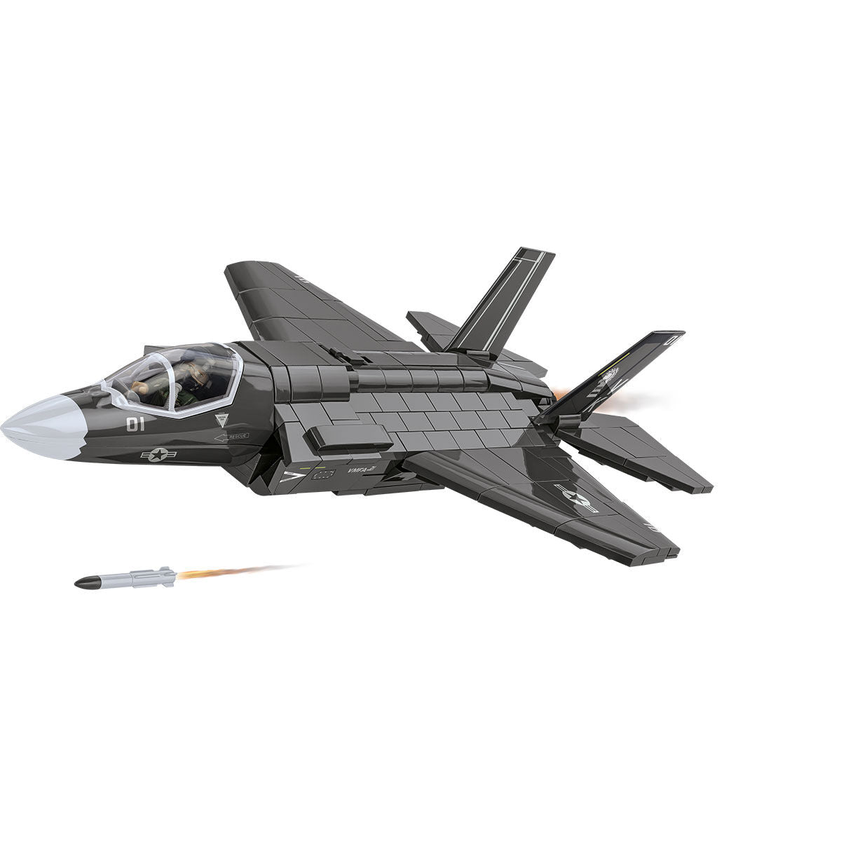 Avión de combate COBI F-35B Lightning II del Cuerpo de Marines: Conjunto n.° 5912