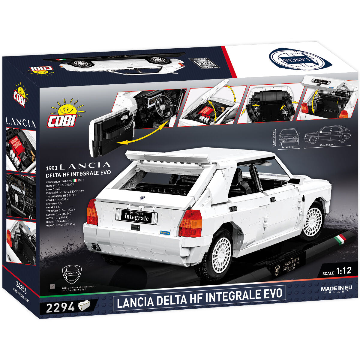 COBI Lancia Delta HF Integrale EVO Coche: Set #24356