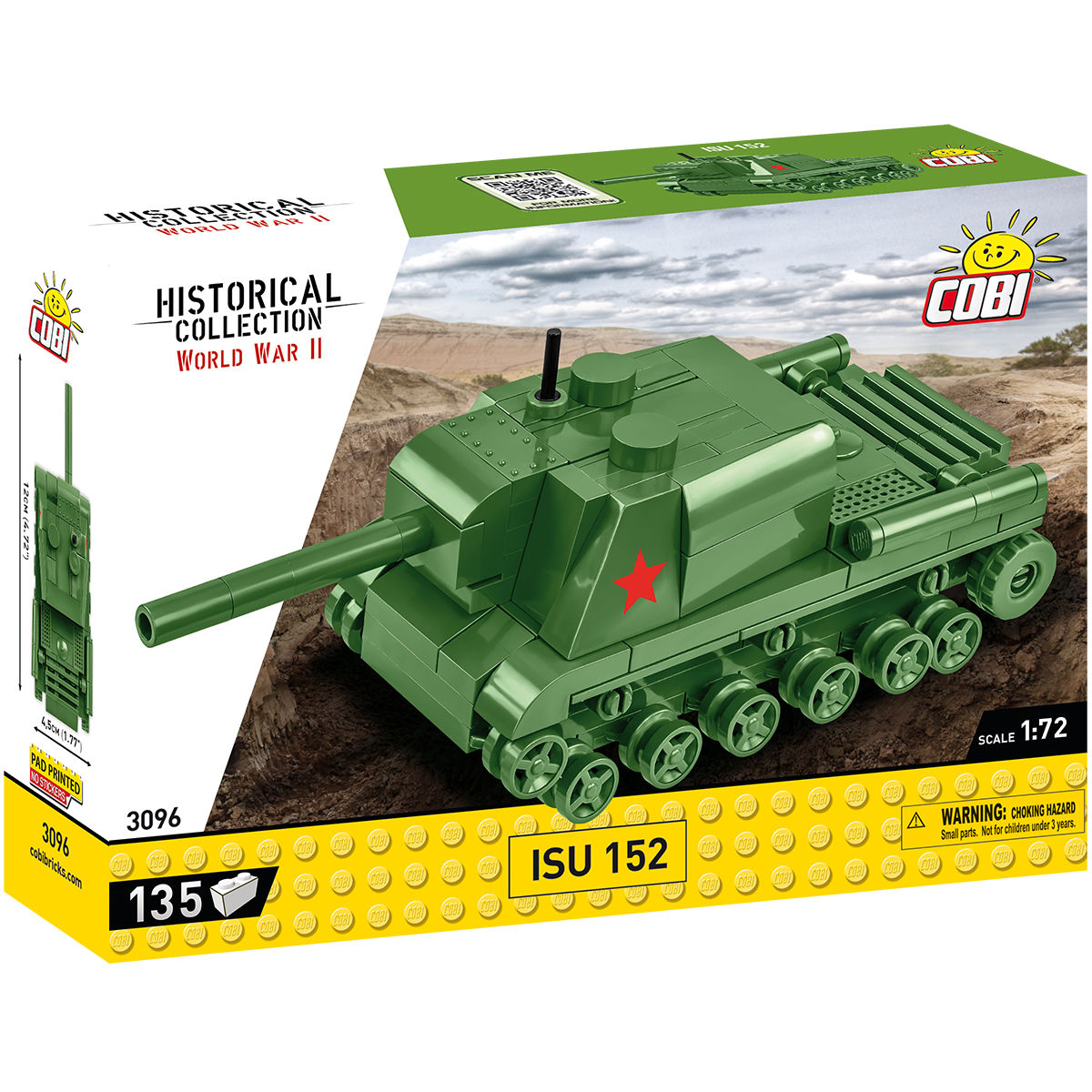 COBI Carro ISU 152 in scala 1:72: Set #3096