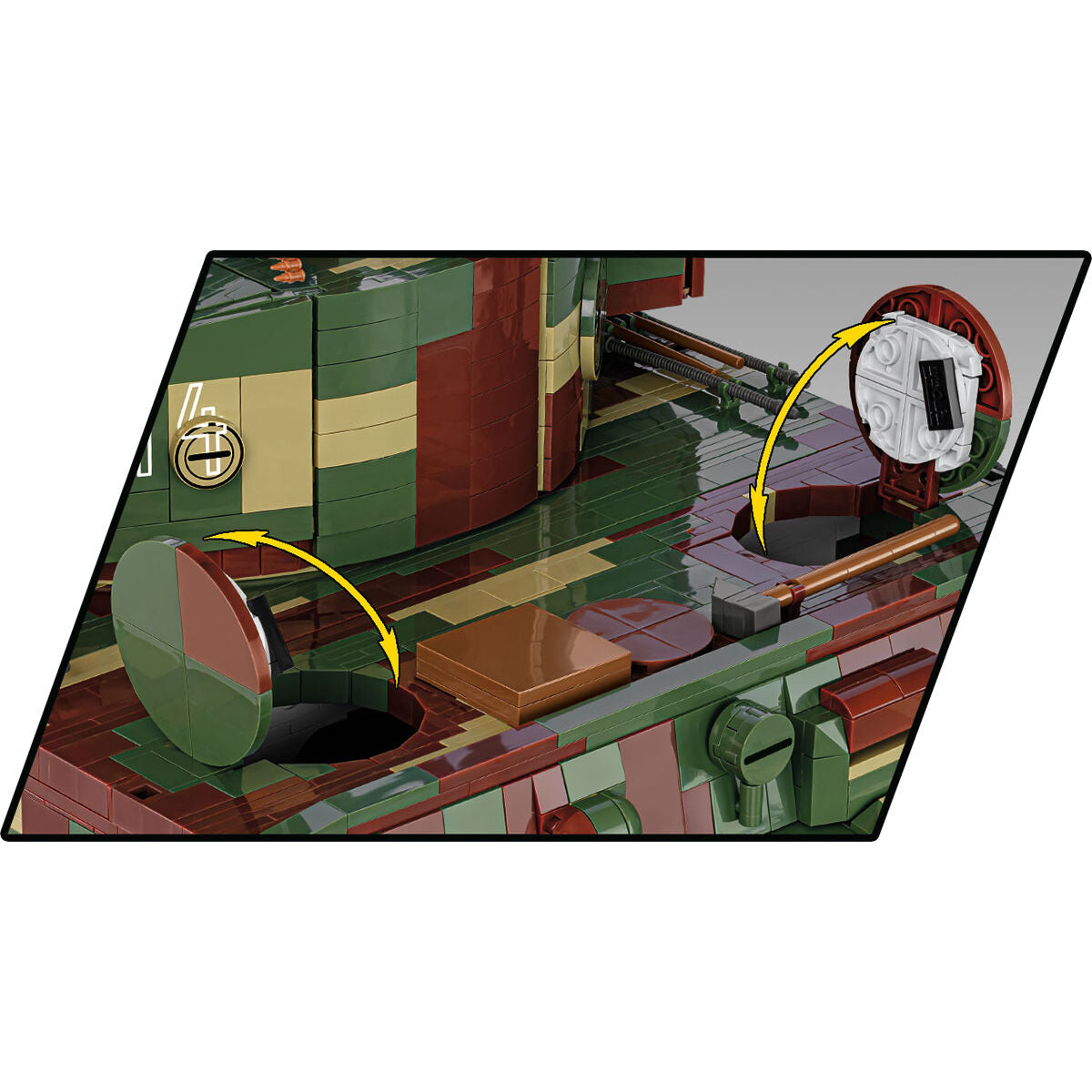 COBI EDICIÓN EJECUTIVA PzKpfw VI Ausf. Tanque Panzer E: Conjunto #2807