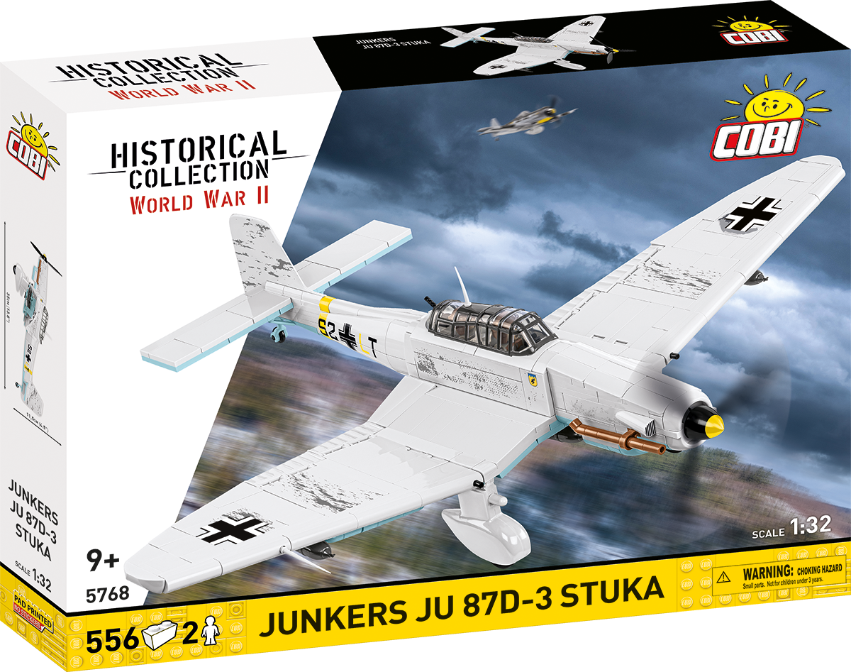 Bombardero en picado Junkers JU 87D-3 STUKA de COBI: SET #5768