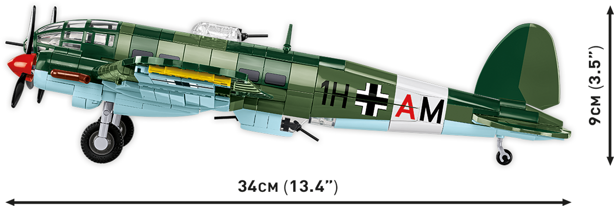 COBI Heinkel HE 111 H-22 Medium Bomber w/ V1 Flying Bomb: Set #5771