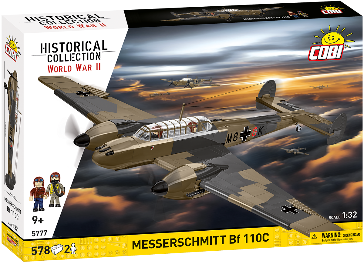 COBI Messerschmitt Bf 110C Fighter/Bomber: Set #5777