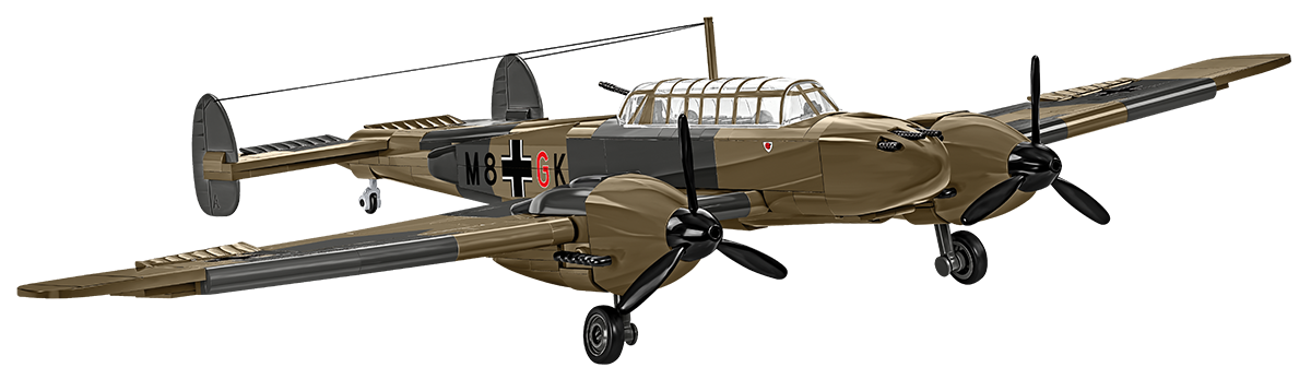 COBI Messerschmitt Bf 110C Fighter/Bomber: Set #5777