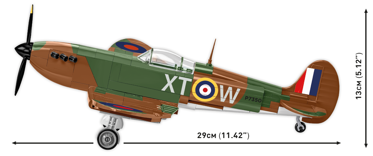COBI Supermarine Spitfire Mk.II Fighter : Set #5778