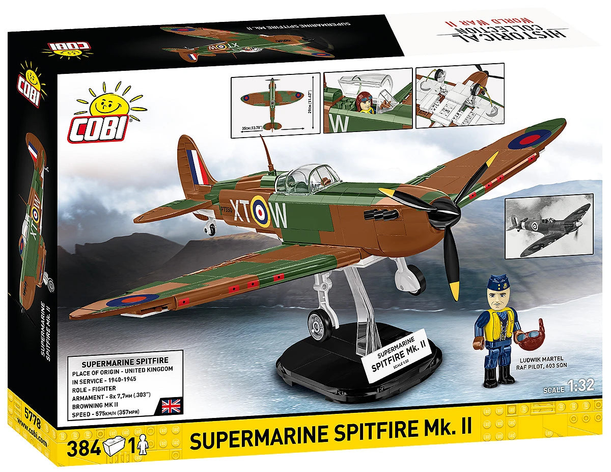 COBI Supermarine Spitfire Mk.II: Set #5778