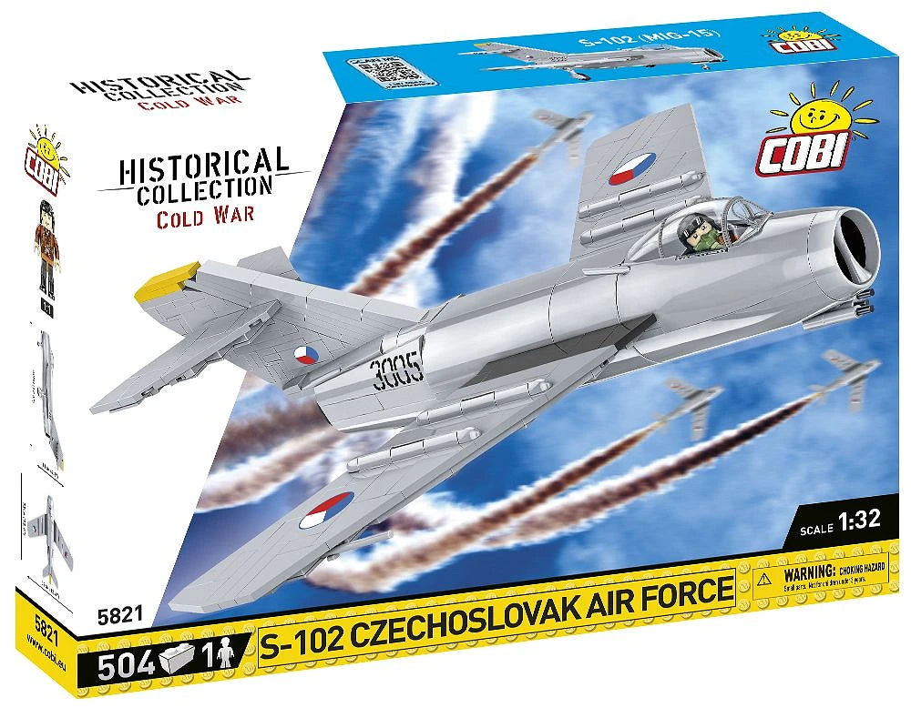 COBI S-102 Czechoslovak Air Force Fighter Jet: Set #5821