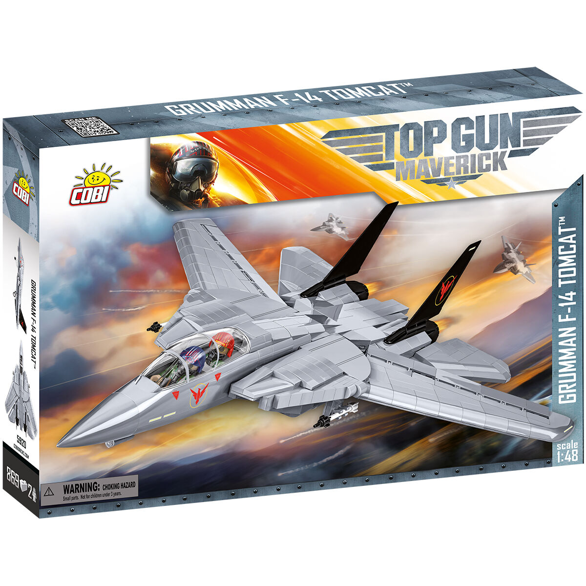 COBI TOP GUN Grumman F-14 Tomcat Fighter: Set #5920 – COBI