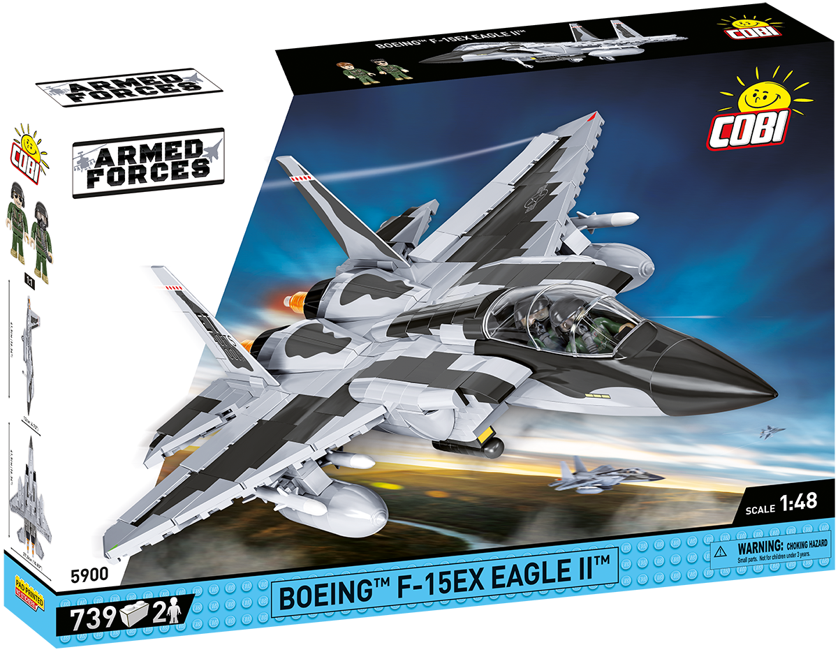 Avión de combate COBI Boeing F-15EX Eagle II: Conjunto n.° 5900