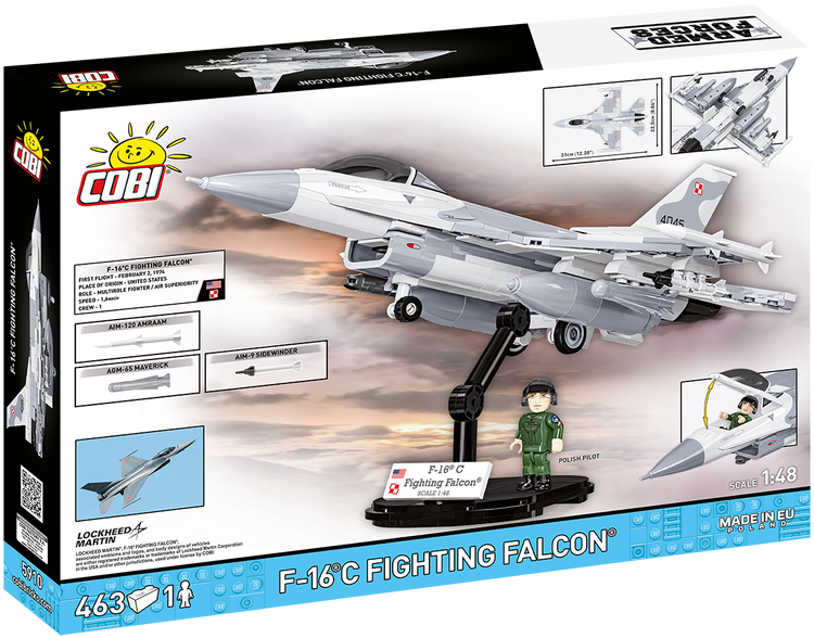 Caza COBI F-16 C Fighting Falcon: Conjunto n.° 5910