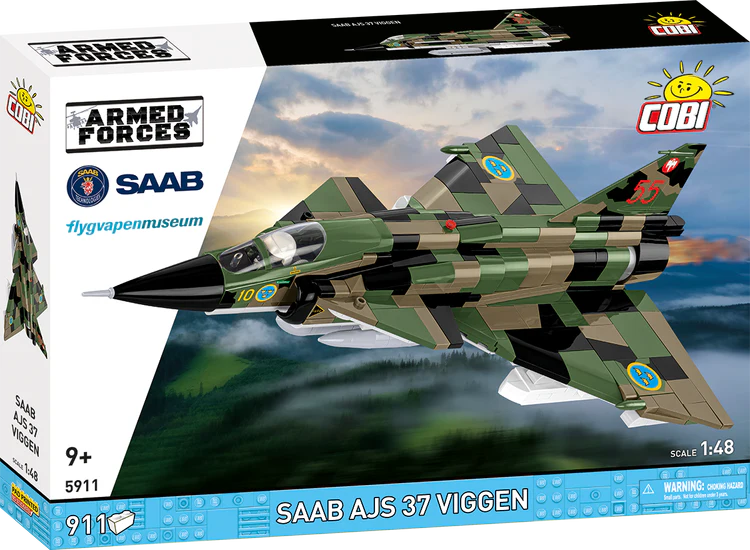 Caza a reacción COBI SAAB AJS 37 Viggen: SET #5911