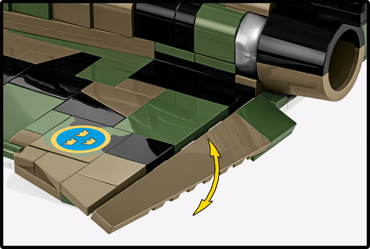 COBI SAAB AJS 37 Viggen Jet Fighter: Conjunto #5911