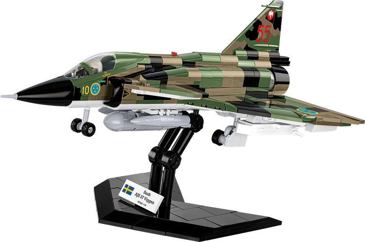COBI SAAB AJS 37 Viggen Jet Fighter: Conjunto #5911