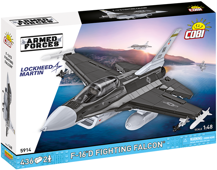 COBI F-16 D Fighting Falcon USAF Fighter : Set #5914