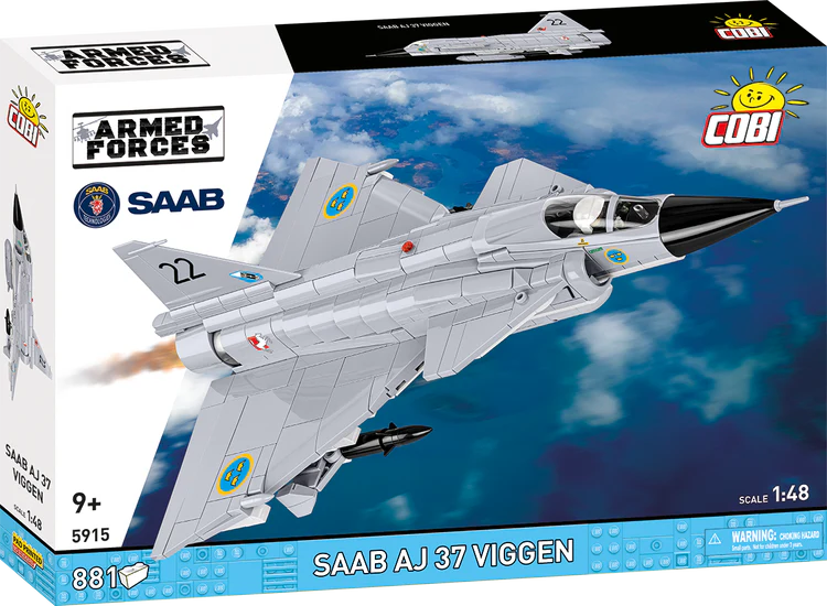 Caccia a reazione COBI SAAB AJ 37 Viggen: Set #5915