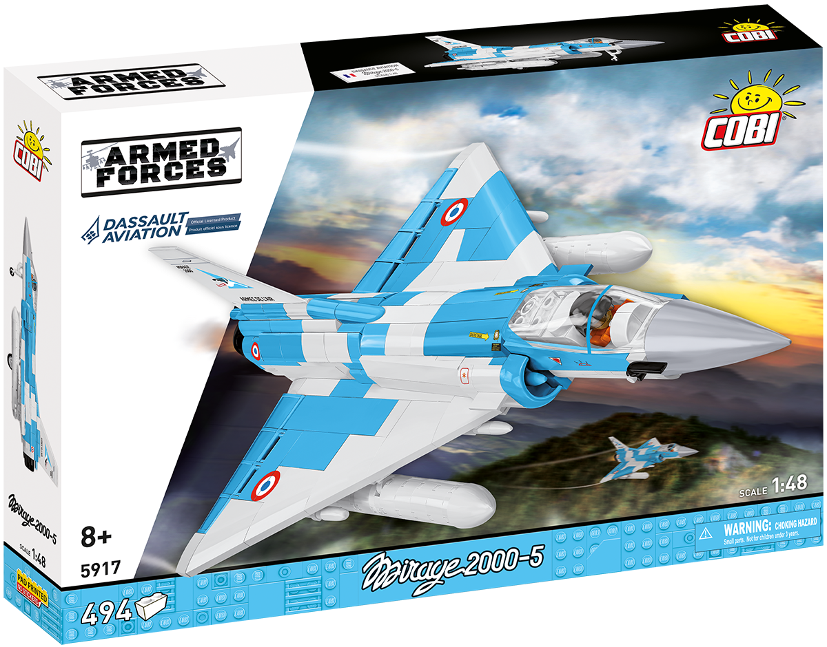 COBI Dassault Mirage 2000-5 Fighter Jet: Set #5917