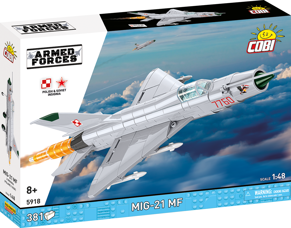 COBI MIG-21 MF Fighter Jet: Set #5918