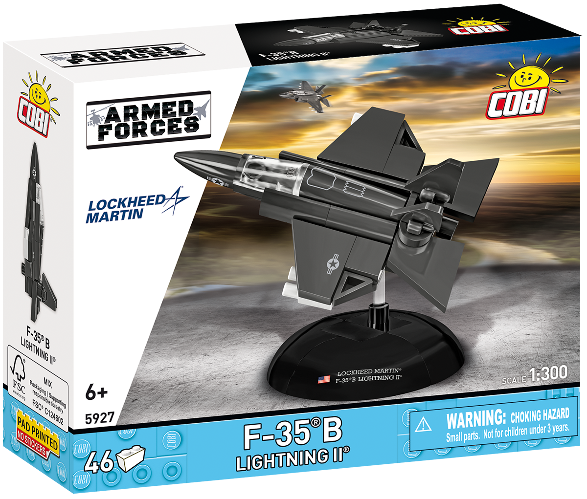 COBI F-35B Lightning II Fighter 1:300 Scale : Set #5927