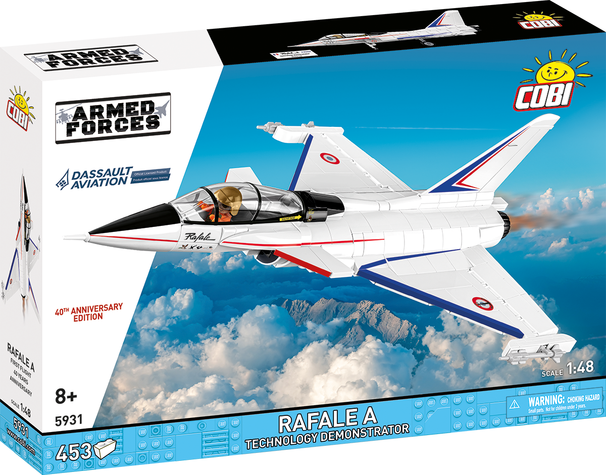 COBI Dassault Rafale A Technology Demonstrator Fighter Jet: Set #5931