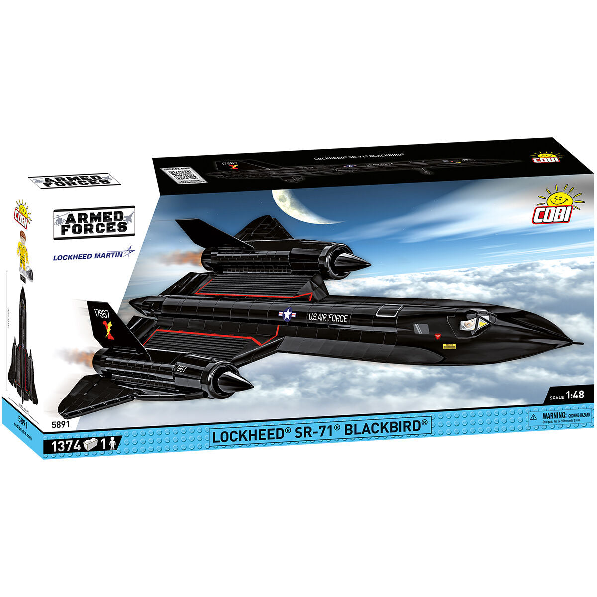COBI Lockheed SR-71 Blackbird : Set #5891 – COBI Official Store