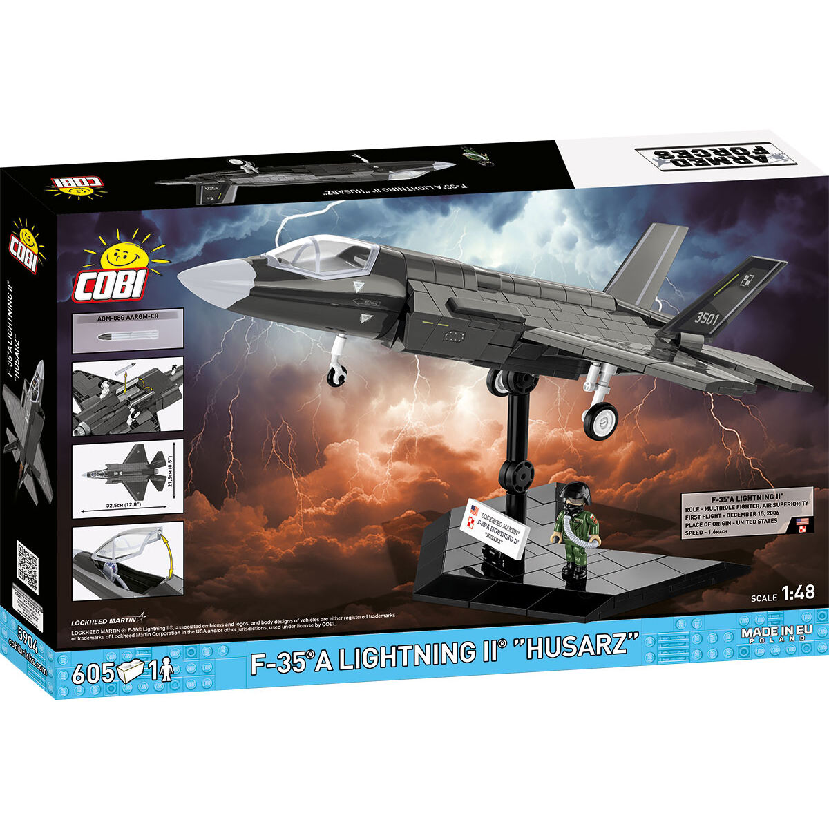 Avión de combate COBI F-35B Lightning II