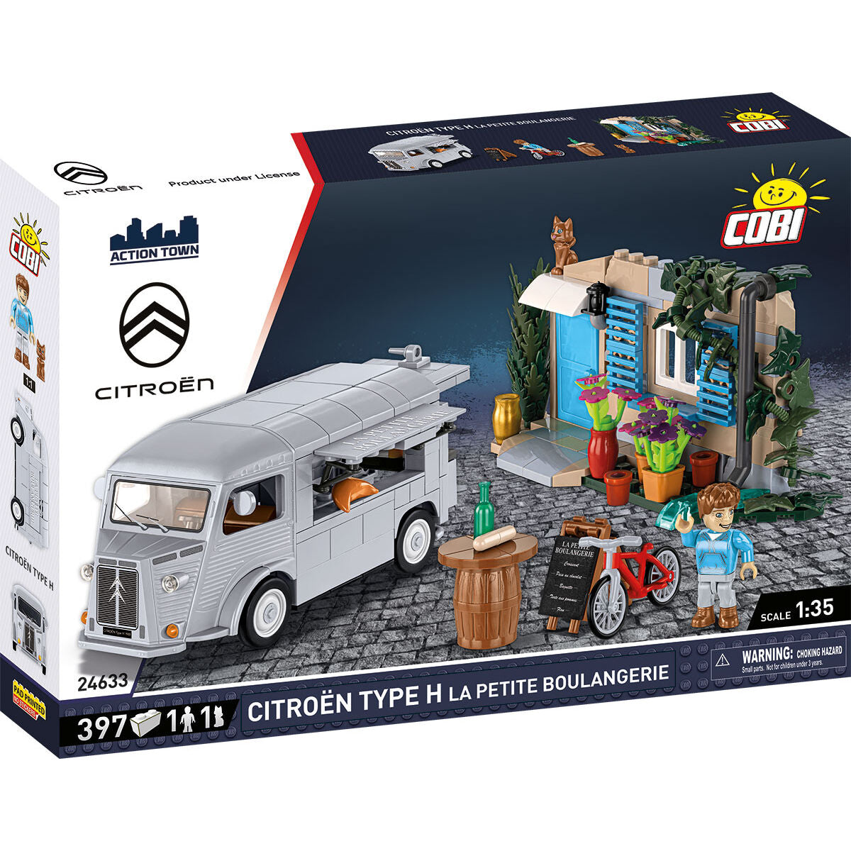 Furgoneta COBI Citroën Type H La Petite Boulangerie: SET #24633