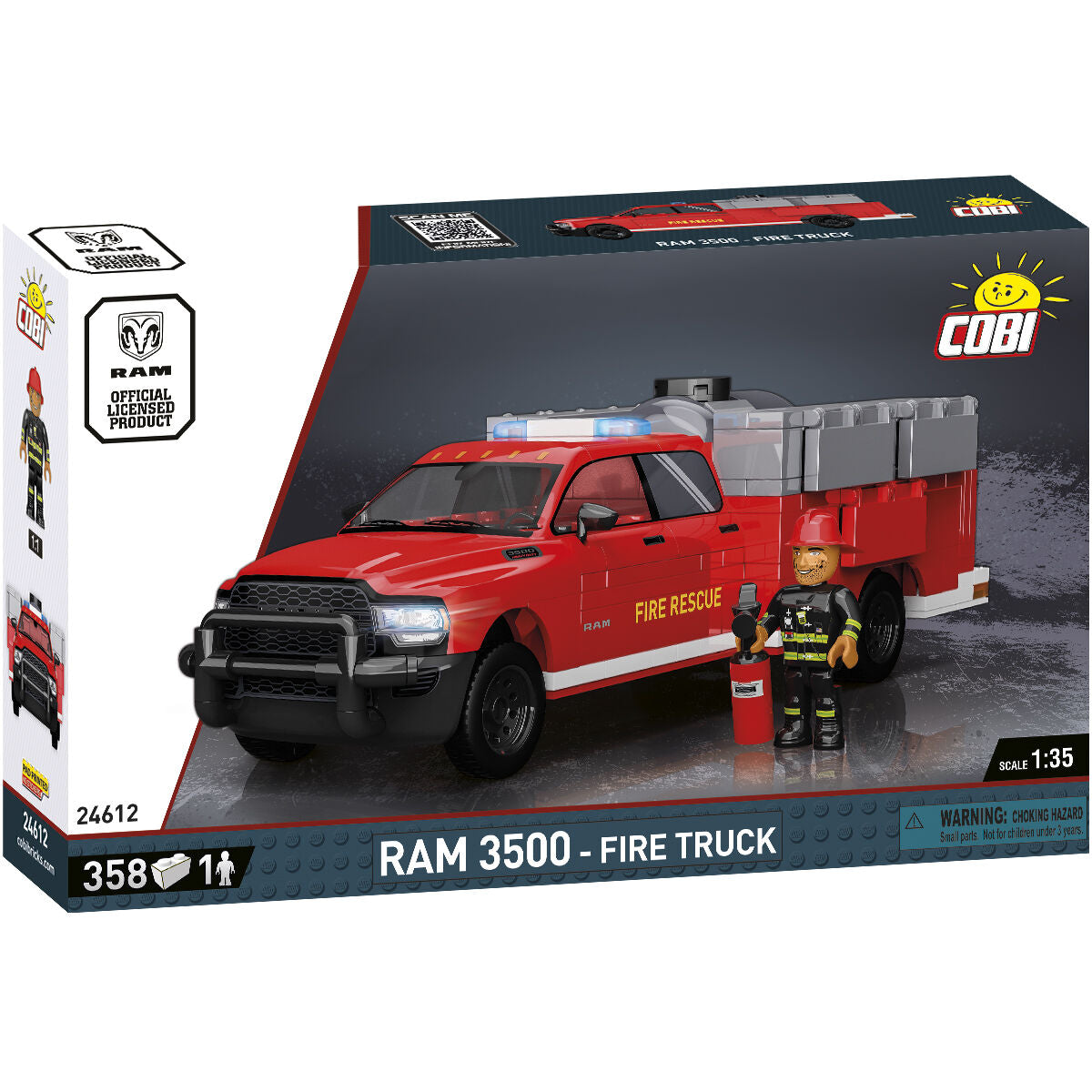 COBI DODGE Ram 3500 camion dei pompieri: Set #24612