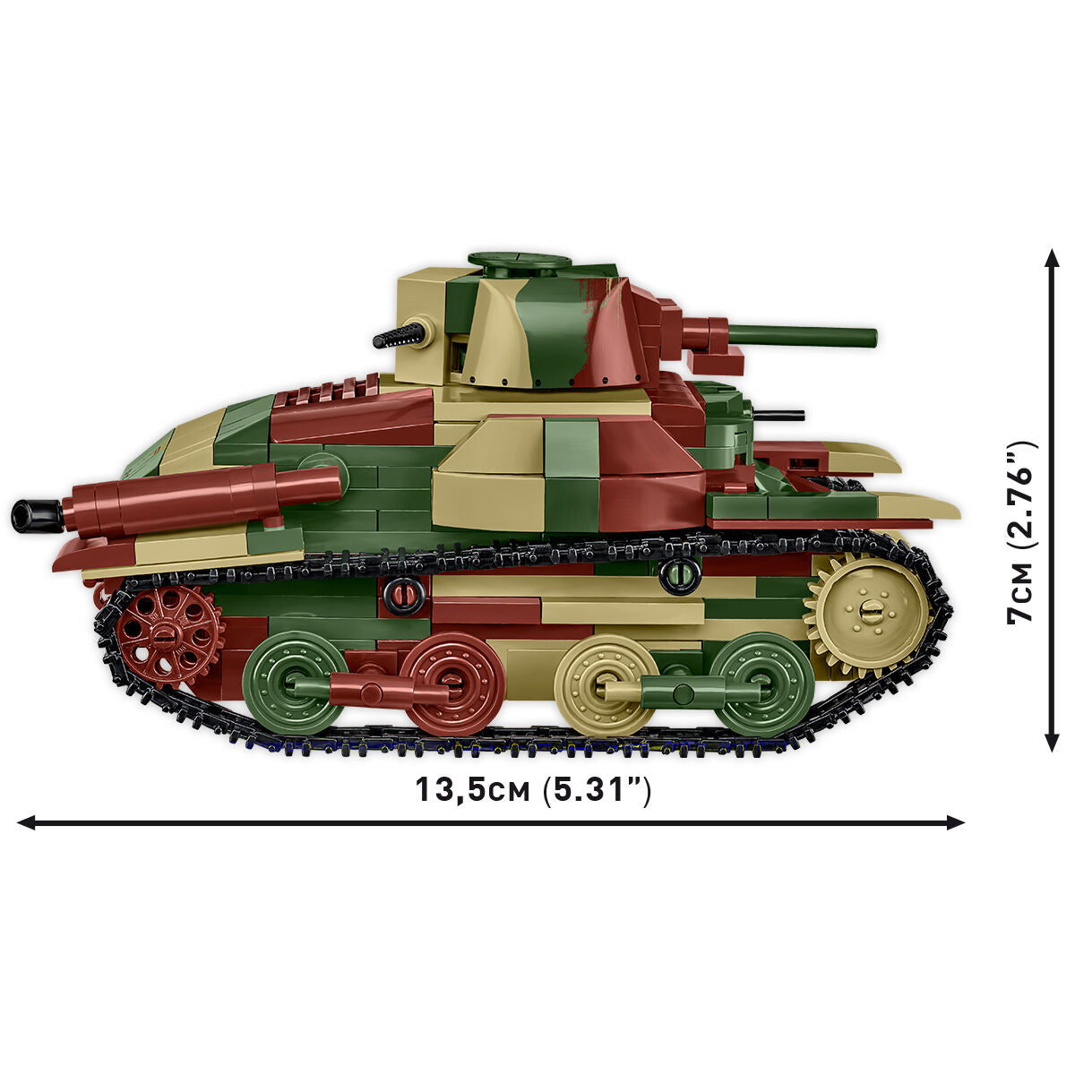 Tanque COBI Tipo 95 Ha-Go: Set n.° 3115