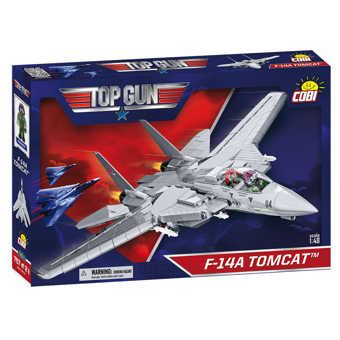 COBI Top Gun F-14A Tomcat Fighter: Set #5811A