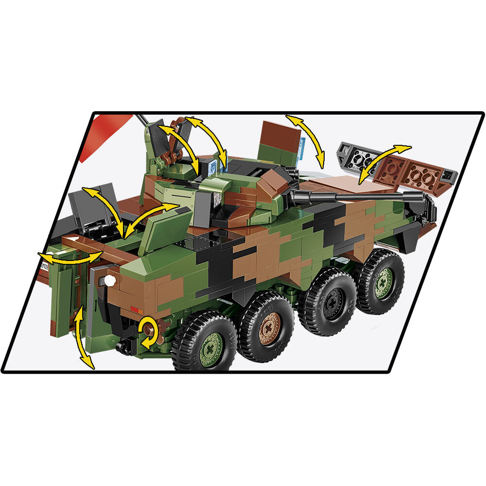 Vehículo polivalente COBI KTO Rosomak (PL/UA): SET #2629