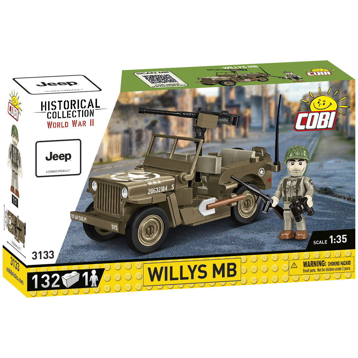 COBI Veicolo JEEP Willys MB: Set #3133