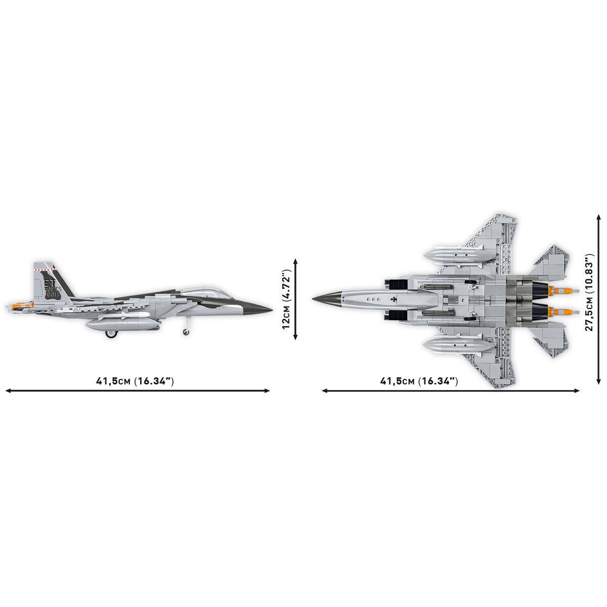 COBI Caza Boeing F-15EX Eagle II: SET #5900
