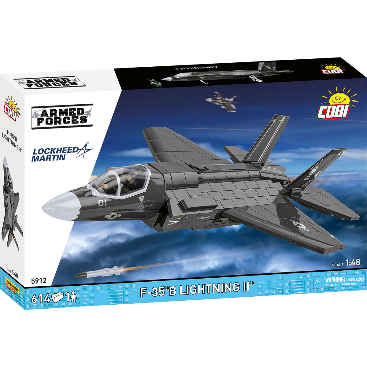 COBI F-35B Marine Corps Lightning II Fighter Jet: Set #5912